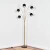 Bassagoda Golvlampa Mässing, Svart, 5-ljuskällor