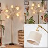 Bassagoda Golvlampa Mässing, Svart, 5-ljuskällor