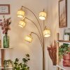 Sabadim Golvlampa Mässing, Svart, 5-ljuskällor