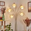 Sabadim Golvlampa Mässing, Svart, 5-ljuskällor