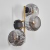 Ripoll kullampa, Vägglampa Guld, Svart, 3-ljuskällor