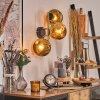 Ripoll kullampa, Vägglampa Guld, Svart, 3-ljuskällor