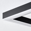 Ellekilde Taklampa LED Brun, träoptik, Svart, 1-ljuskällor