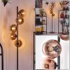 Koyoto Golvlampa 31 cm Klart, Kopparfärg, 5-ljuskällor