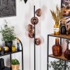 Koyoto Golvlampa 31 cm Klart, Kopparfärg, 5-ljuskällor