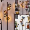 Ripoll Golvlampa Blå, Guld, Kopparfärg, 5-ljuskällor