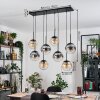 Gastor Pendellampa, kullampa, Pendelbelysning Amber, Klart, Rökfärger, 8-ljuskällor