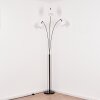 Bassagoda Golvlampa Krom, Svart, 3-ljuskällor
