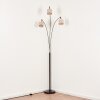 Bassagoda Golvlampa Krom, Svart, 3-ljuskällor