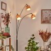 Granja Golvlampa Krom, Svart, 3-ljuskällor