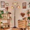 Lindberg Golvlampa Krom, Svart, 3-ljuskällor