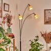 Lindberg Golvlampa Krom, Svart, 3-ljuskällor