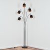 Alsen Golvlampa Krom, Svart, 5-ljuskällor