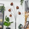 Cando Golvlampa Krom, Svart, 5-ljuskällor