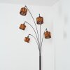 Cando Golvlampa Krom, Svart, 5-ljuskällor