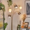 Bassagoda Golvlampa Mässing, Svart, 5-ljuskällor