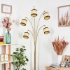 Chellas Golvlampa Mässing, Svart, 5-ljuskällor