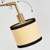 Chellas Golvlampa Mässing, Svart, 5-ljuskällor