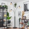 Codecreo Golvlampa Svart, 3-ljuskällor