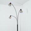 Yaak Golvlampa Svart, 3-ljuskällor