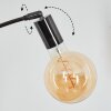 Codecreo Golvlampa Krom, Svart, 3-ljuskällor