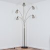 Yaak Golvlampa Nickel matt, Svart, 5-ljuskällor