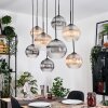 Koyoto Pendellampa, kullampa, Pendelbelysning Naturfärger, Svart, 8-ljuskällor