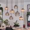 Koyoto Pendellampa, kullampa, Pendelbelysning Naturfärger, Svart, 8-ljuskällor