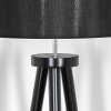 Soungou Golvlampa Krom, Svart, 1-ljuskällor