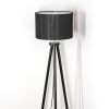 Soungou Golvlampa Krom, Svart, 1-ljuskällor