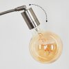 Codecreo Golvlampa Nickel matt, Svart, 3-ljuskällor