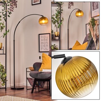 Koyoto Golvlampa Svart, 1-ljuskällor