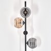 Koyoto Golvlampa Amber, Klart, Rökfärger, 4-ljuskällor