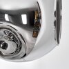 Ripoll Golvlampa Krom, Rökfärger, 6-ljuskällor