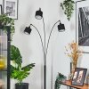 Bassagoda Golvlampa Svart, 3-ljuskällor