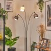 Bassagoda Golvlampa Svart, 3-ljuskällor
