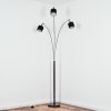 Bassagoda Golvlampa Krom, Svart, 3-ljuskällor
