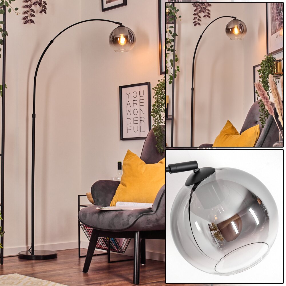 Koyoto Golvlampa Svart, 1-ljuskällor main product photo