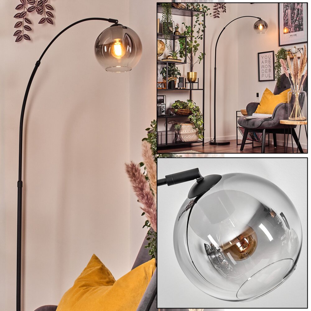 Koyoto Golvlampa Svart, 1-ljuskällor main product photo