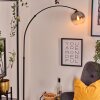 Koyoto Golvlampa, Båglampor Svart, 1-ljuskällor