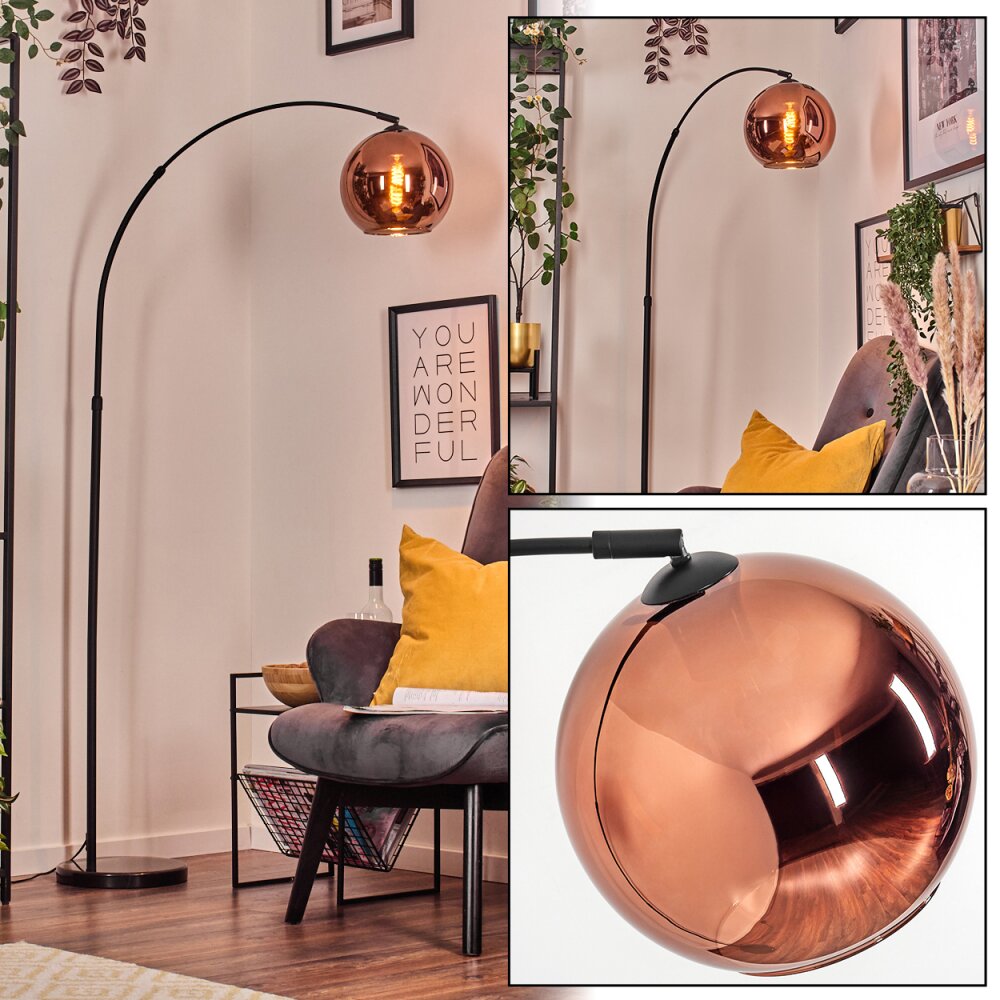 Koyoto Golvlampa Svart, 1-ljuskällor main product photo