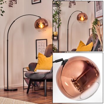 Koyoto Golvlampa Svart, 1-ljuskällor