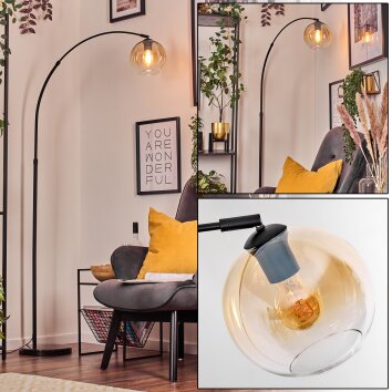 Koyoto Golvlampa Svart, 1-ljuskällor