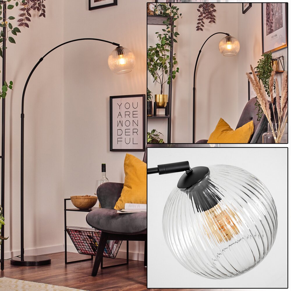 Koyoto Golvlampa Svart, 1-ljuskällor main product photo
