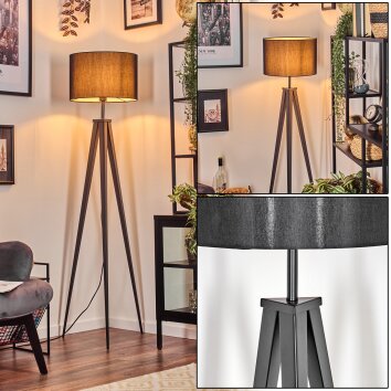Soungou Golvlampa Svart, 1-ljuskällor