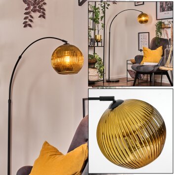 Koyoto Golvlampa, Båglampor Svart, 1-ljuskällor