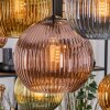 Koyoto Pendellampa, kullampa, Pendelbelysning Naturfärger, Svart, 8-ljuskällor