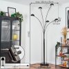 Nikkala Golvlampa Krom, Svart, 5-ljuskällor