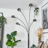 Nikkala Golvlampa Krom, Svart, 5-ljuskällor