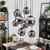 Gastor Pendellampa, kullampa, Pendelbelysning Rökfärger, 8-ljuskällor